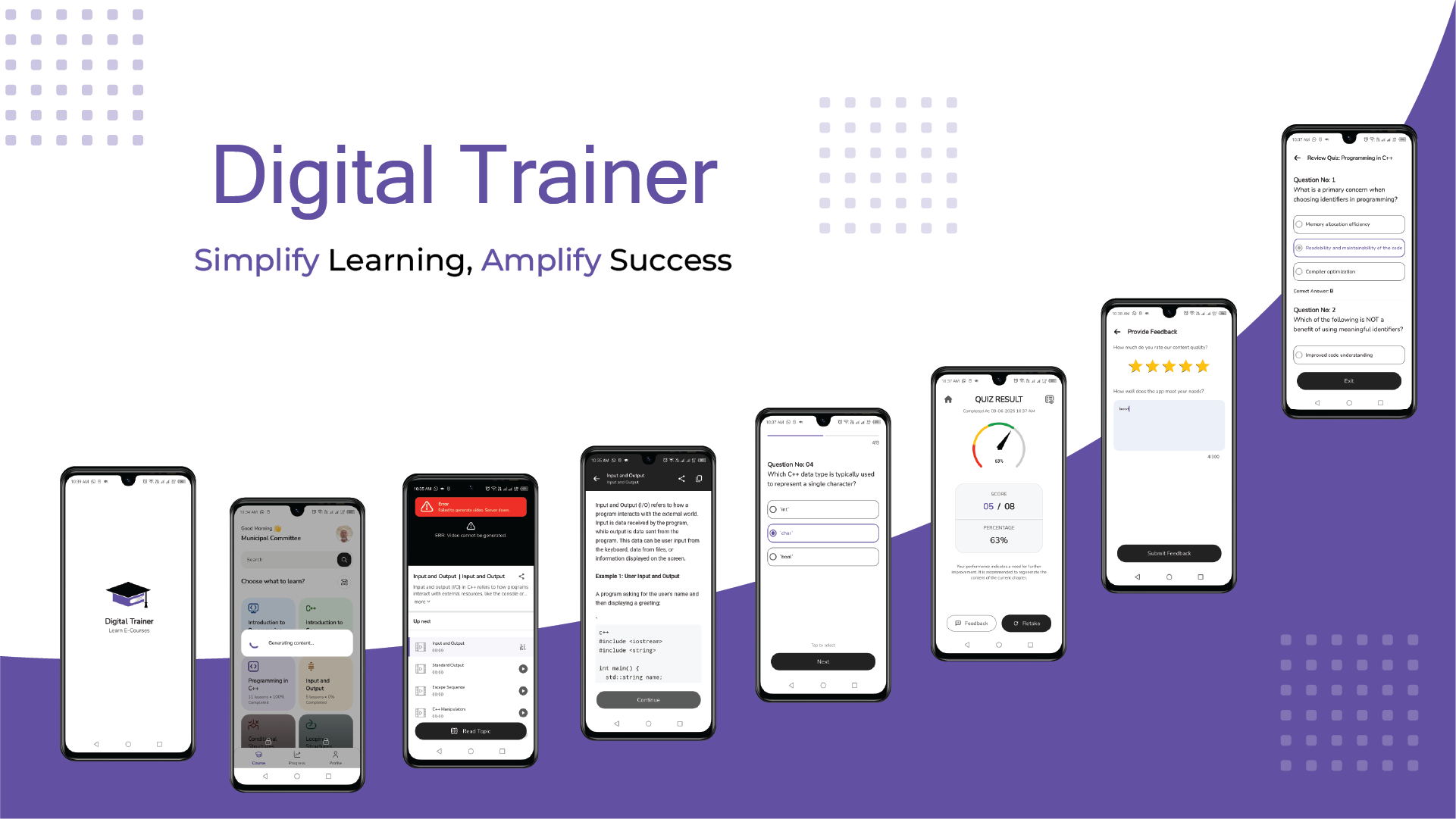 Digital Trainer Screenshot 1